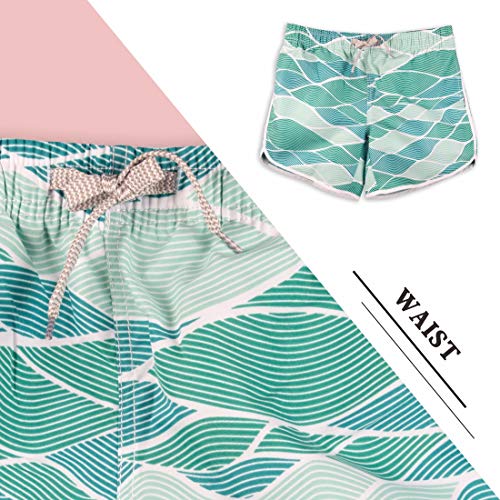 Womens Board Shorts Beach Quick Dry Fabric Swim Slim Trunks Ocean Travel Sports3