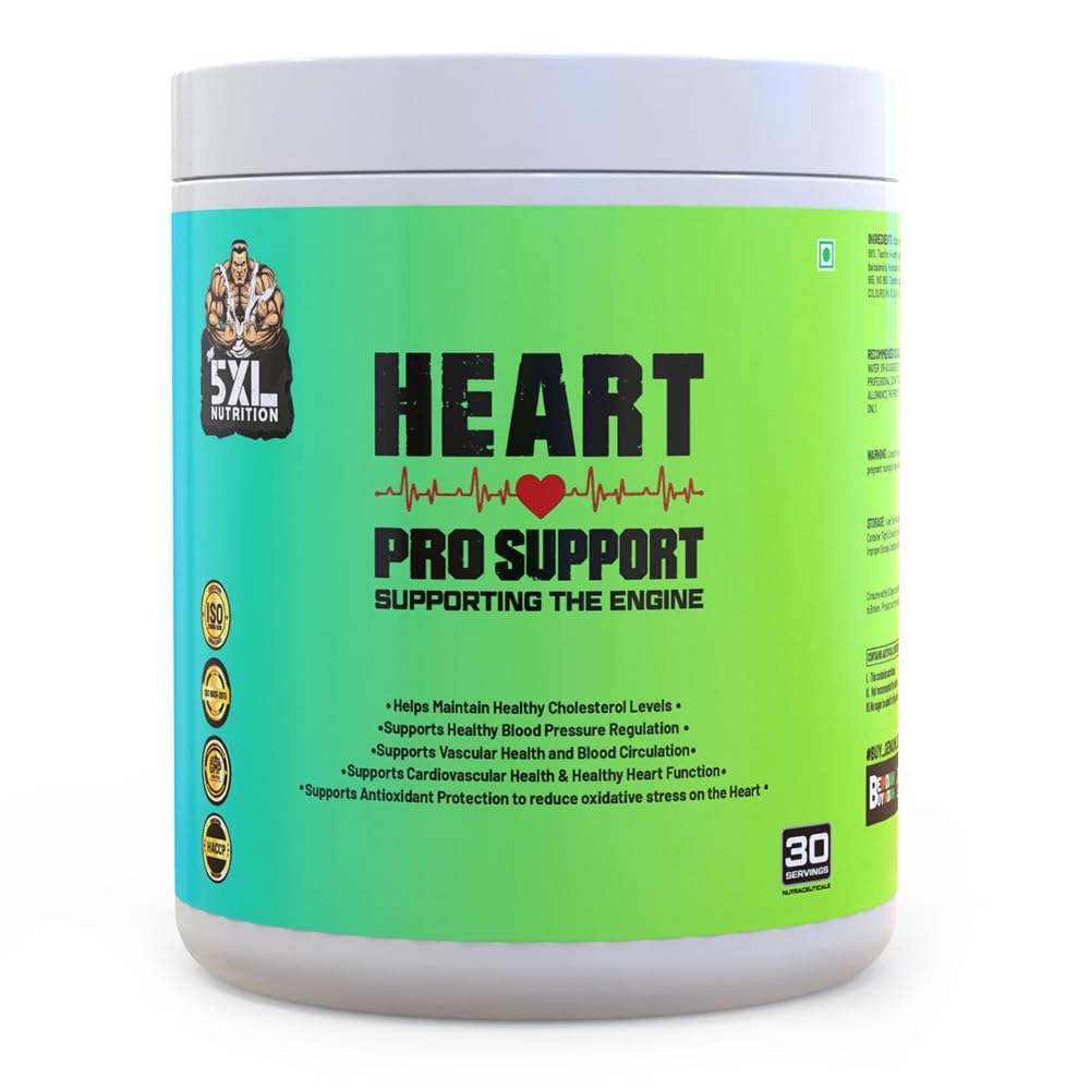 Heart Pro Support – Advanced Heart Health Formula (30 Servings) with Vitamins, Minerals, Amino Acids & Antioxidants | Supports Cardiovascular Function, Circulation & Daily Wellness-image-30