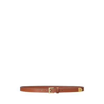 Lauren Ralph Lauren Pebbled Leather Skinny Women