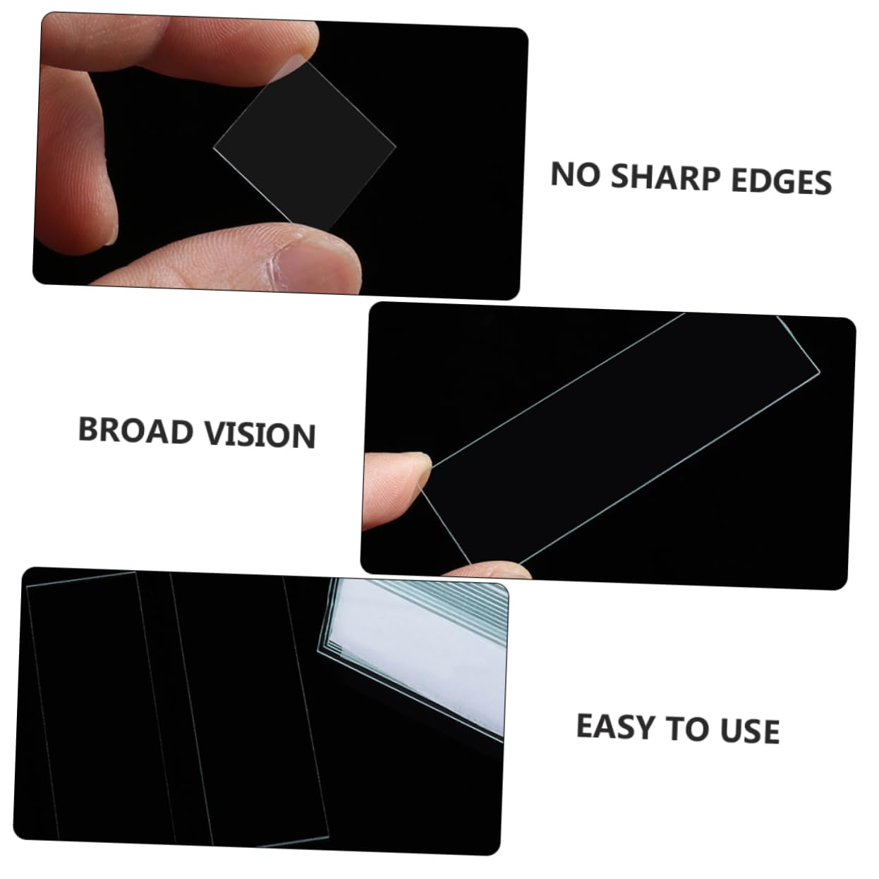 Microscope Slide Kit 450 Pezzi Vetro Pre-cleaned Slide | Slides And Cover Glasses, Blank Coverslip, Decorazioni Scuola, Vetrini Microscopio Preparati per Home-school