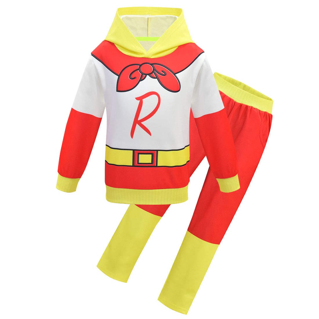 ALAMing Boys Pyjama Sets Ryan Long Sleeve World Christmas Pajamas Red Pjs