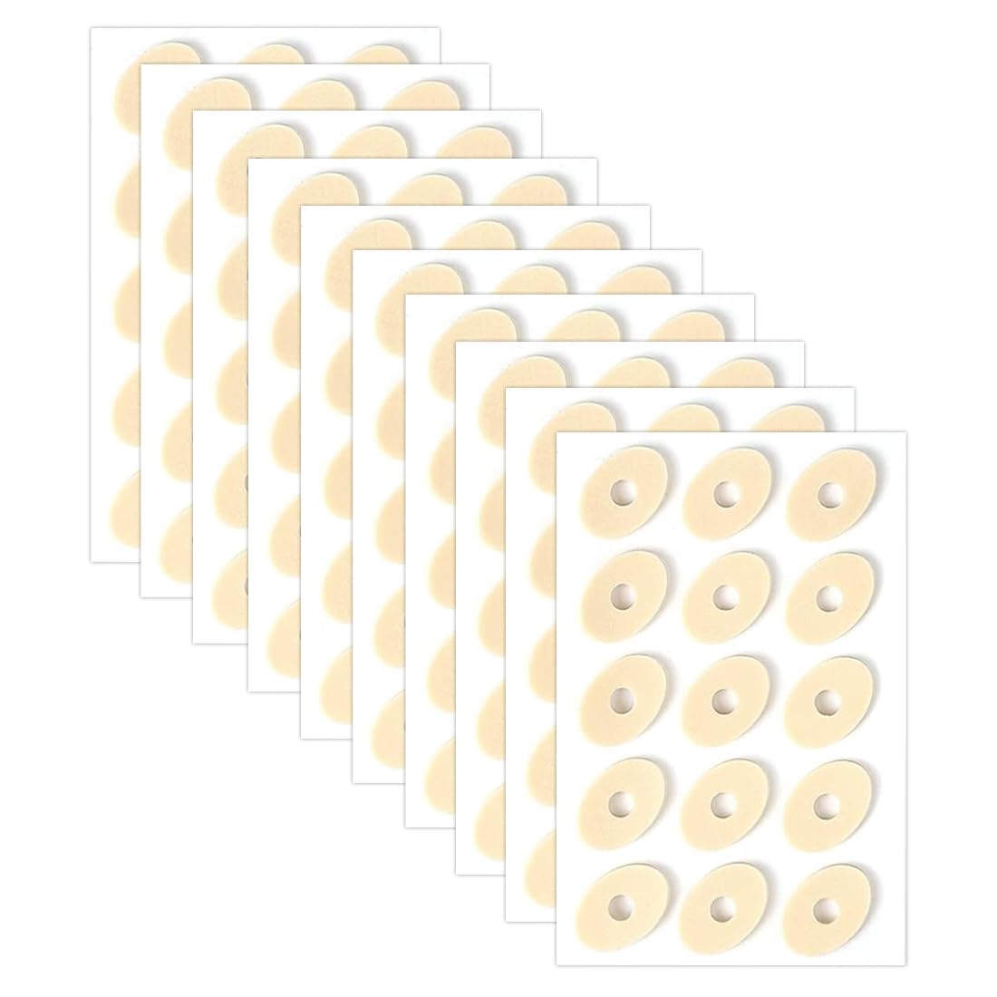 150 parches para callos y callos de los pies, almohadillas autoadhesivas para protección de callos