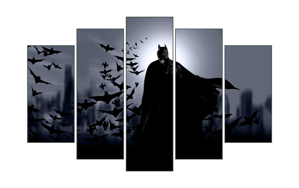 Divine Designs™ PVC Vinyl Self-Adhesive Batman Pieces Sticker For Living Room, Bedroom, Office Wall Decoration (35 X 22 INCH) Pack 1 (B084TLQFLZ) Amazon Price History, Amazon Price Tracker