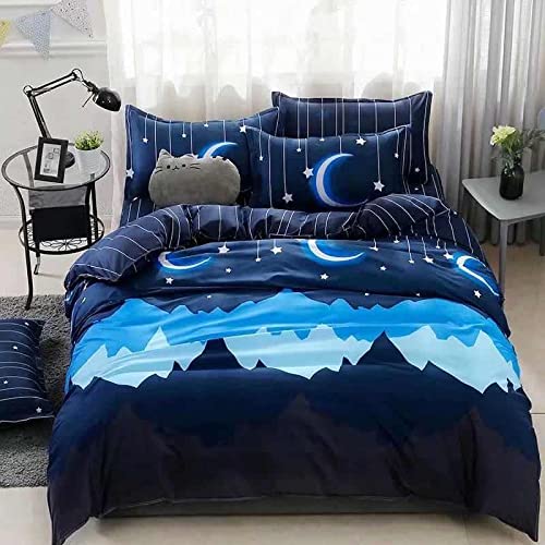 Bedsheet Single size 4pcs One Set High Cotton Quality Bedding Set Duvet Cover
