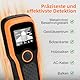 Daakro 5-in-1 Leitungssucher, Handheld Draht-Metall-Wandscanner mit Farb-LCD-Display und Kalibrierungsalarm Elektronischer Wandscanner,zum Auffinden der Mitte und der Kanten von Holz-Metallwänden