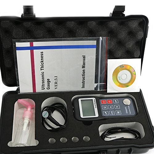 Medidor Digital de Espesor por Ultrasonido KT320 para Metales, Rango 0,75 mm a 300,0 mm miniatura 5