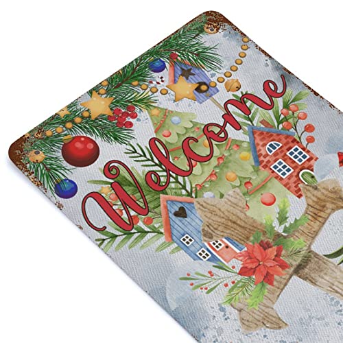 Wodevor Cross Cardinals Bird Metal Sign Personalized Metal Signs For Outdoors Welcome Winter Aluminum Metal Sign Hanging Wall Plaque Kitchen 8X12 Inch #TOP6