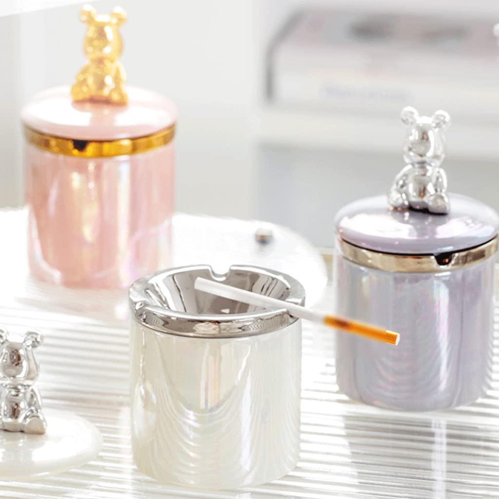 Amazon.co.jp: セラミック灰皿 灰皿 ふた付き たばこ かわいい