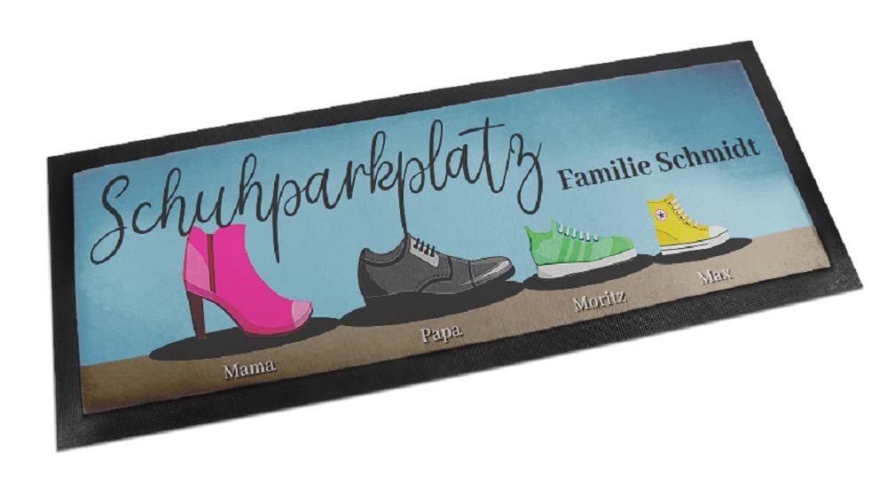 Fußmatte mit Foto und Text selbst gestalten und bedrucken 70cm-105cm Gummirand rutschfest Fußabtreter Fussmatte Türvorleger Fussabtreter Fußabstreifer Fussabstreifer Schmutzfänger Schmutzmatte