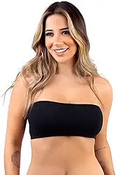 Top Tomara Que Caia Cropped Suplex Forro Duplo Faixa Sem Bojo Sutiã Confortável Feminino Moda Luxo
