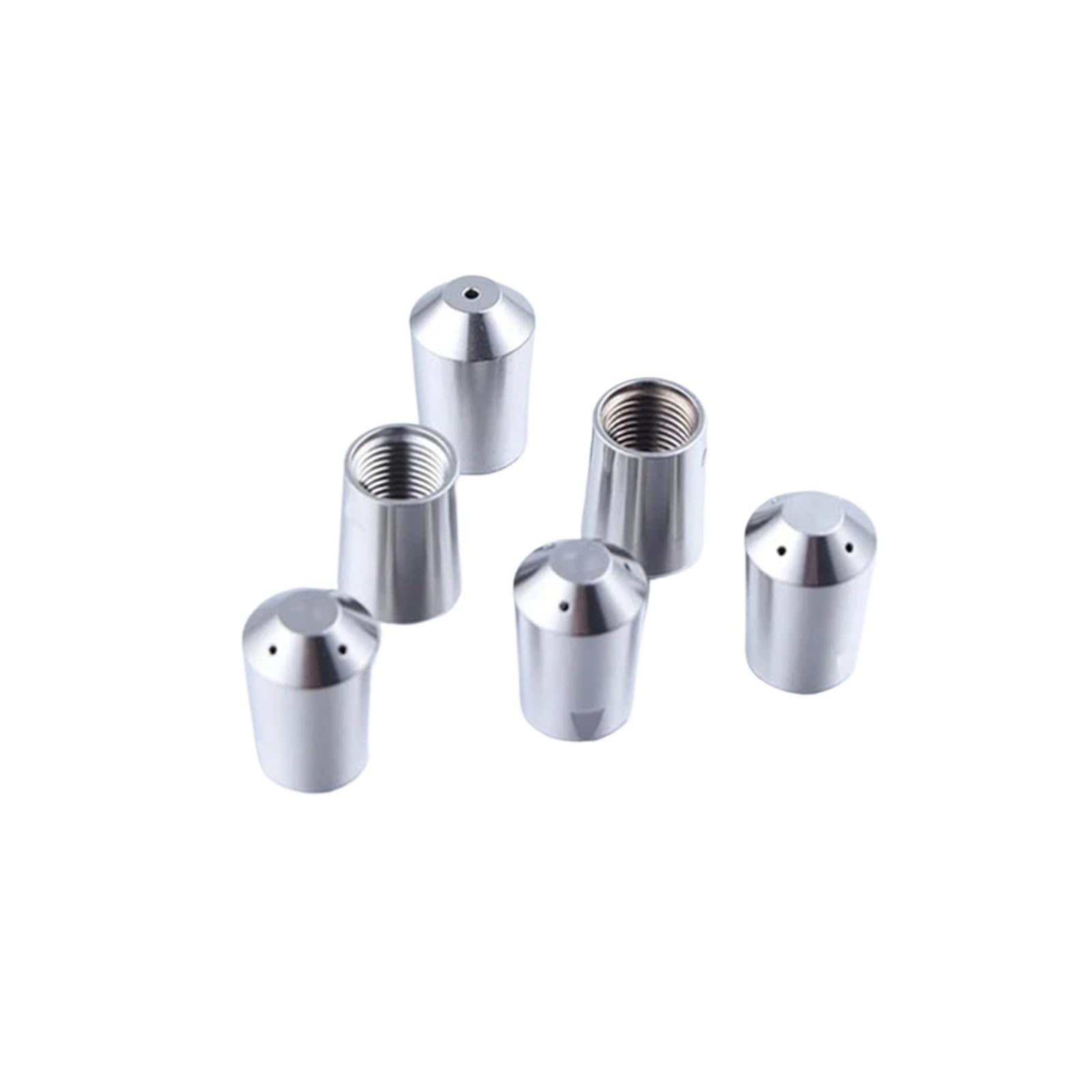 Compatible con boquilla de vapor for cafetera Rancilio B83B(Silver 4 hole)