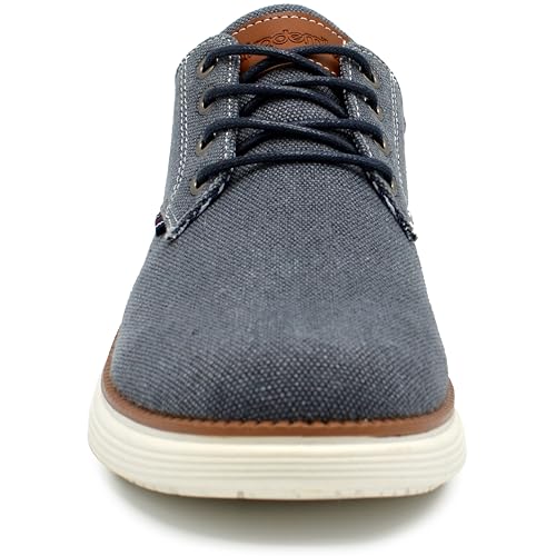 Image of AKADEMIKS Mens Dayton Oxford, Comfortable Footwear for Formal and Casual Wear