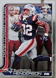 2025 Topps Chrome #328 TreVeyon Henderson New England Rookie Football Card - Sportscard Superstore