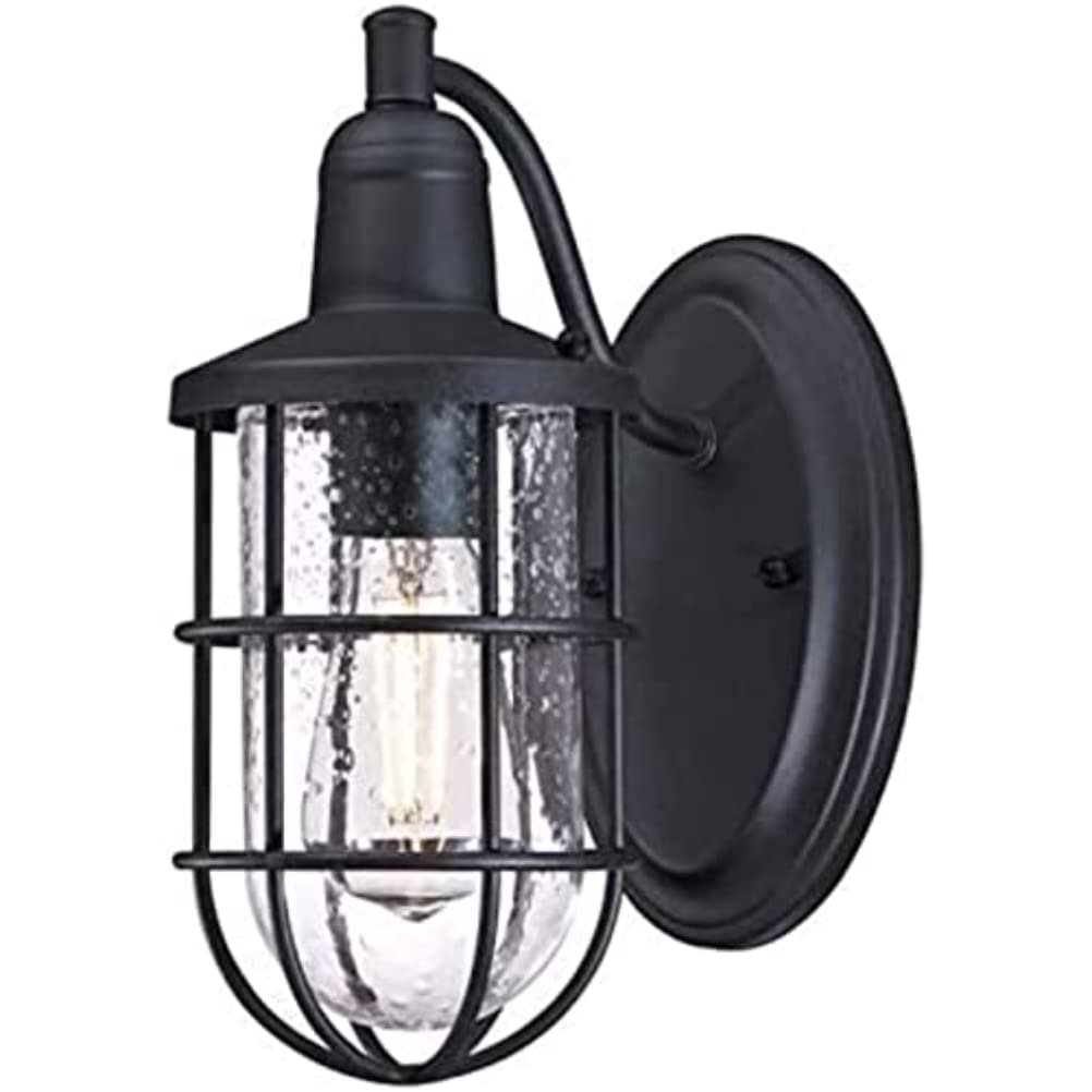 Westinghouse Crestview Outdoor Wall Light, Cage