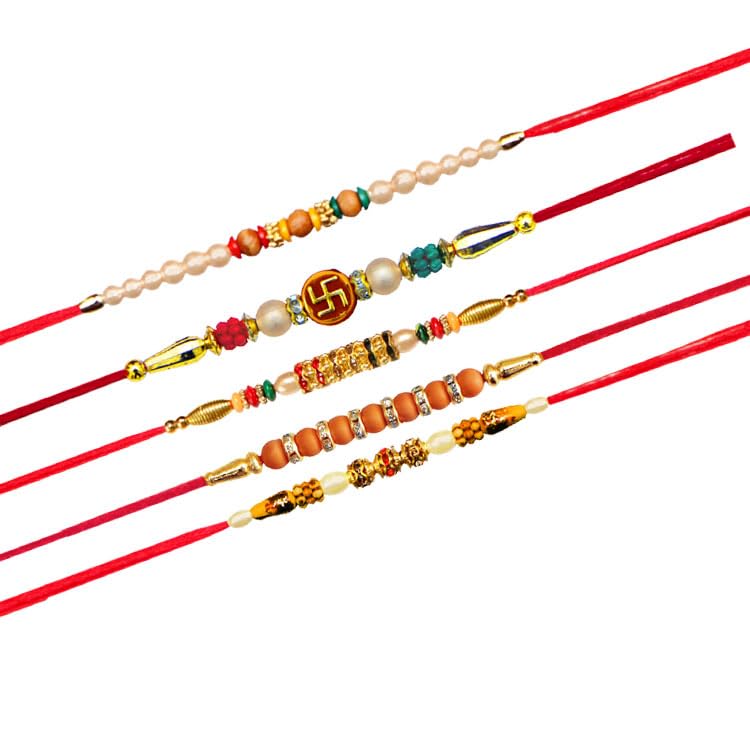 maalpani Rakhi For Brother - Set of 5 Fancy Rakhi Gift For Bro veera Brother Bhai (B08CKZC9TT) Amazon Price History, Amazon Price Tracker