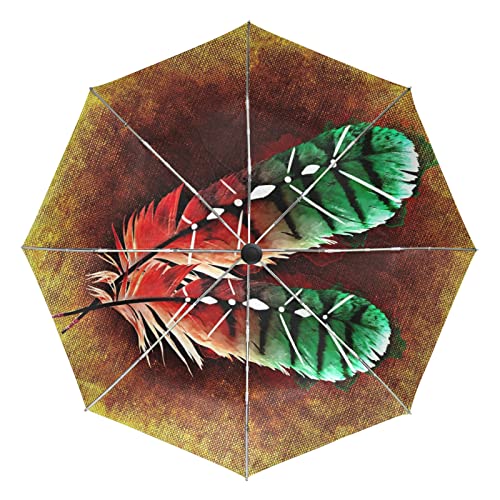 Parapluie automatique Vnurnrn anti-UV élégant et résistant au vent