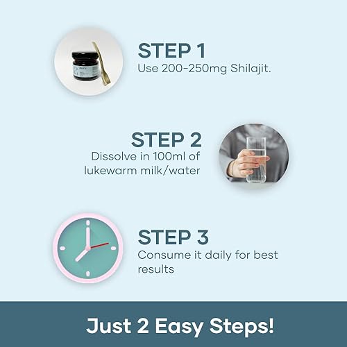 Miniatura 5 de mars by GHC Resina Shilajit del Himalaya pura (paquete de 0.11-1.59 oz)  100% pura y natural  Buena compañía de salud