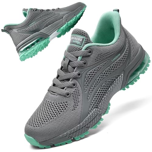 ZOOMCO Womens Running Shoes Non Slip Tennis Walking Shoe...