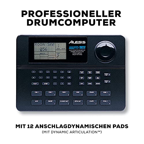 Drumcomputer Alesis SR16 – Klassische Drum-Maschine mit 233 Sounds