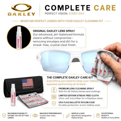 Image of Oakley FLAK 2.0 XL OO9188 Rectangle Sunglasses With Official Eyewear Kit | Men's & Women's Sunglasses