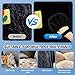 PETCHO Pet Hair Remover Glove 2-Pack – Reusable Electrostatic Dog Cat Hair Removal Tool for Furniture, Clothes, Car Seats, Carpet – Upgraded Animal Fur Remover Tool