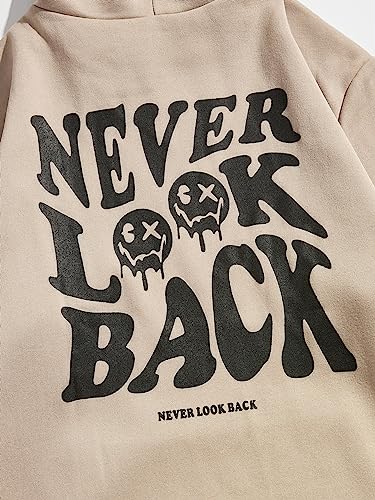 SOLY HUX Letter Hoodies for Men Casual Slogan Graphic Long Sleeve Streetwear Pullover Sweatshirt with Pocket3