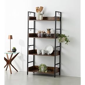 シェルフ 飾り棚 幅50高54奥24 ライトオーク シェルフ 飾り棚 幅50高54奥24 ライトオーク 木製ラック・ウッド