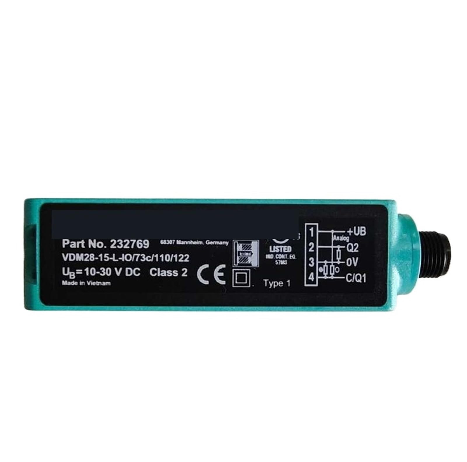 NACODLUL Sensor VDM28-15-L1-73C/136 VDM28-15-L-IO/73C/110/122 VDM28-15-L1-IO/73c/110/122(VDM2815L173C136)