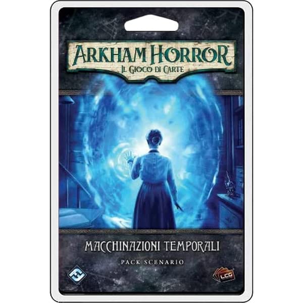 Asmodee - Arkham Horror, The Card Game: Time Machinations - Card Game Expansion, LCG, Italian Edition