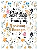 Photo Gallery marketing manager gift: planners for marketing manager: two years monthly planner & personal appointment scheduler, logbook with 24 months calendar Photo Gallery marketing manager gift: planners for marketing manager: two years monthly planner & personal appointment scheduler, logbook with 24 months calendar