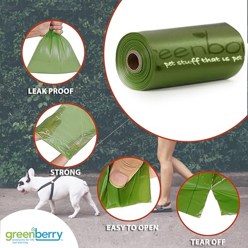 BioBase-Pet-Poop-Bags-16-Rolls-192-Refills-13-Inch-x-9-Inch-Odor-and-Leak-Proof
