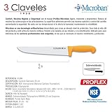 Zoom IMG-2 3 claveles cuchillo carnicero polipropileno Zoom IMG-2 3 claveles cuchillo carnicero polipropileno