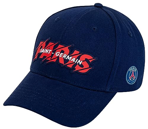 PSG Casquette Enfant - Collection Officielle Paris Saint Germain - Taille réglable
