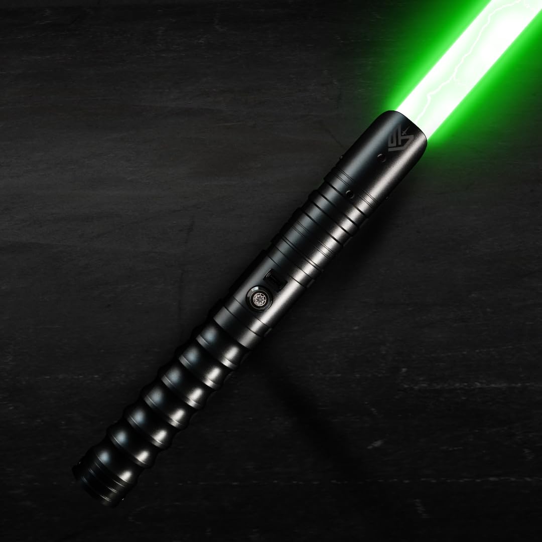 SaberMasters Ultimate Lightsaber 2.0,16 Sound Fonts,RGB Infinite Color Options,Dueling Lightsaber,Lightweight Metal Hilt,Adults and Teens,Cosplay,