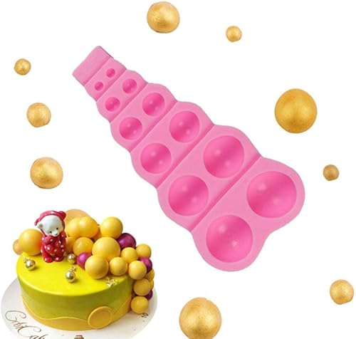 Miniatura 1 de Moldes de silicona para dulces de fondant de flores, moldes de chocolate, proyectos de manualidades de arcilla polimérica y moldes de decoración de