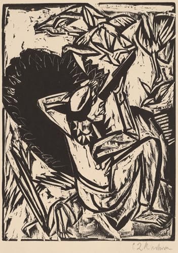 Impression Tableaux Graffiti Art Mural pour Salon Moderne Kirchner 60x90cm