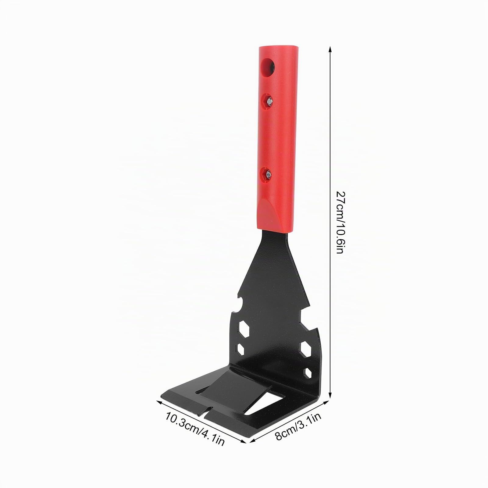 Outil de Retrait de Carrelage D'extracteur de Garniture en Acier Inoxydable, Utilisation MultifonctionnelleEffort, Outil de Retrait de Moulure Compact pour Plinthe avec Retrait