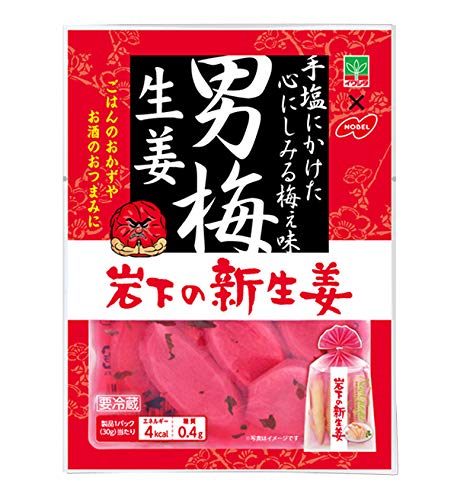 岩下の男梅　新生姜30g×５パック