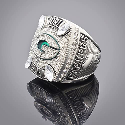 2010 Super'Bowl Championship ring met houten kist Aaron'Rodgers #12 Green'Bay Replica officiële versie Champions ring… - Image 5