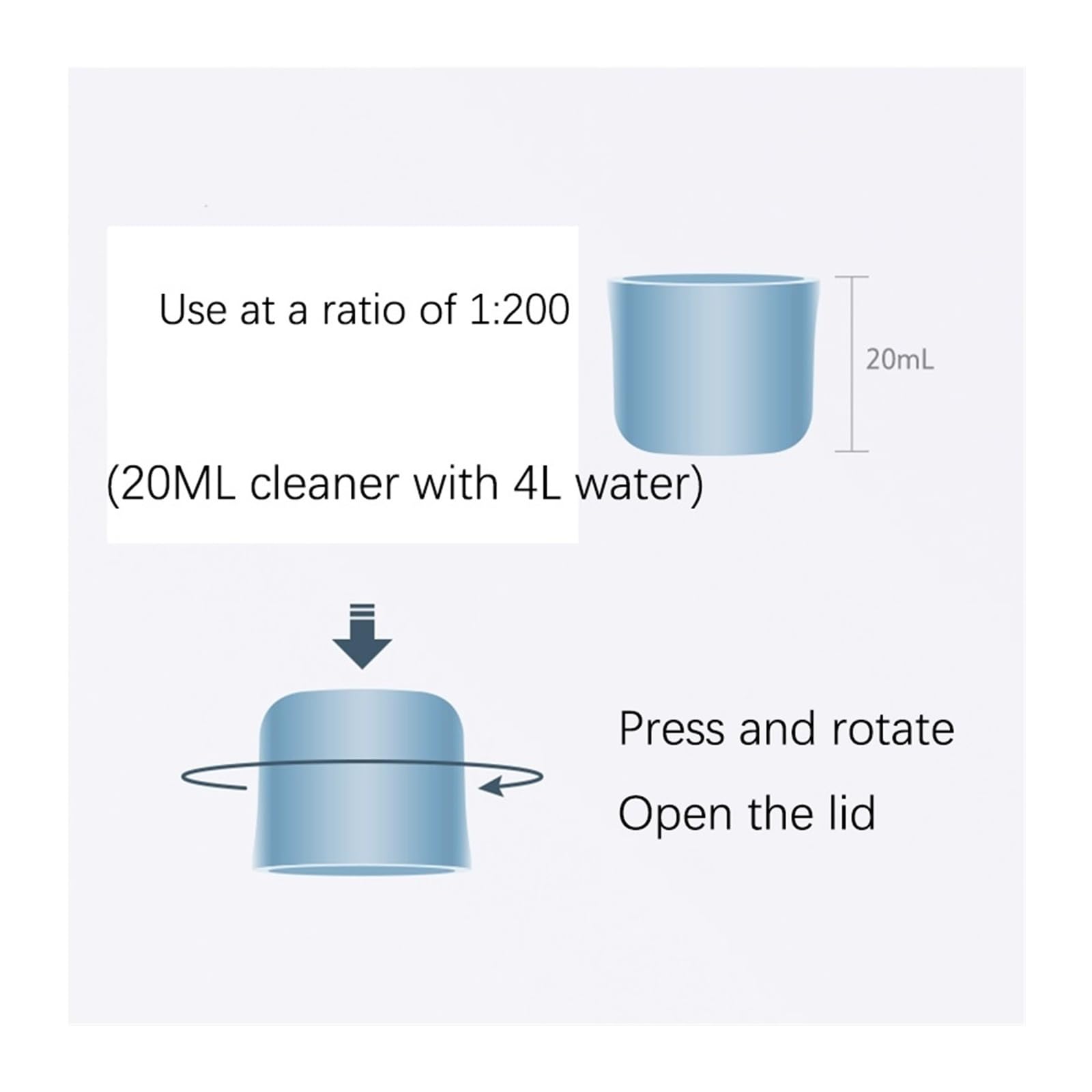 Lösung für die Bodenreinigung。 Kompatibel für Roborock Qrevo S Qrevo Master Ultra Dyad S7。 Zubehör für Scheuersaugmaschinen, Bodenreinigungsflüssigkeit, 1L (33.82fl oz)(1 pcs)