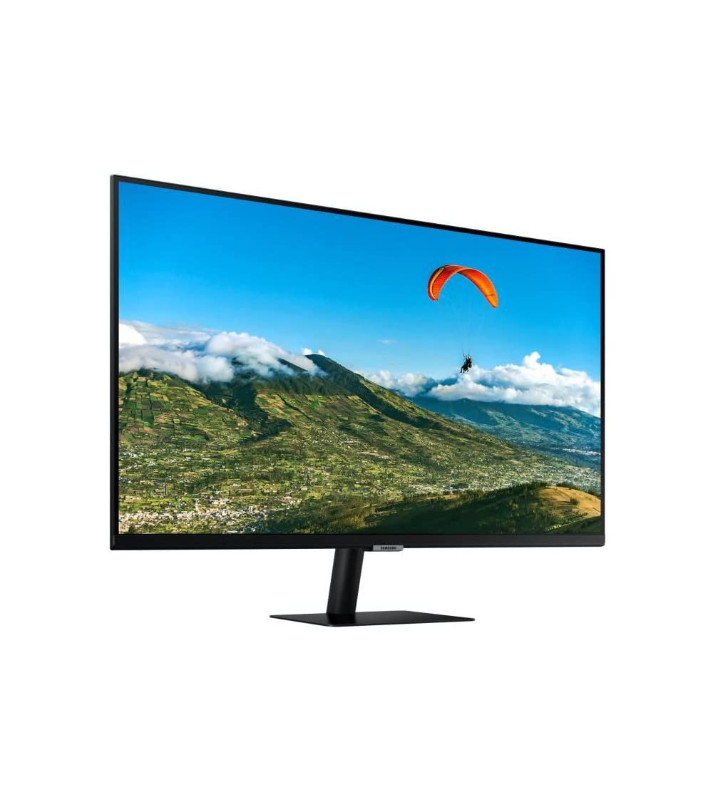 Samsung Smart Monitor M5 32’’ en resolution Full HD. Le 1er écran tout-en-un pour accéder facilement à vos applications de divertissement et travail