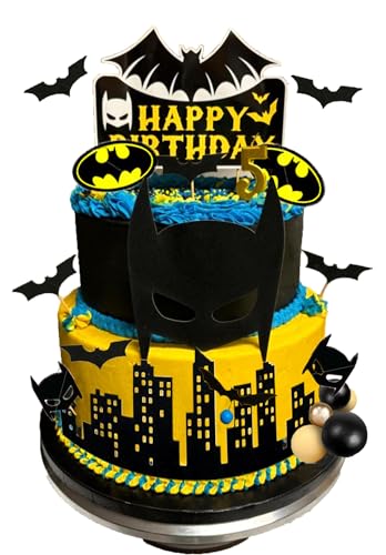 SunAurora Superhero Cake Tortendeko, Decoración de Pasteles