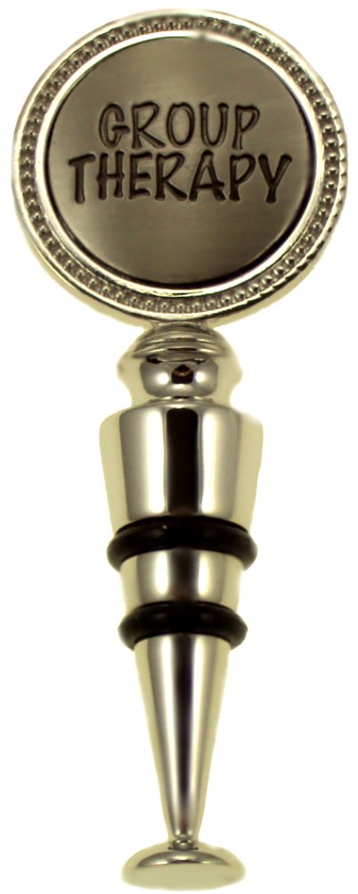 Thirstystone Cork Screw, Stopper Set, Group Therapy, Silver