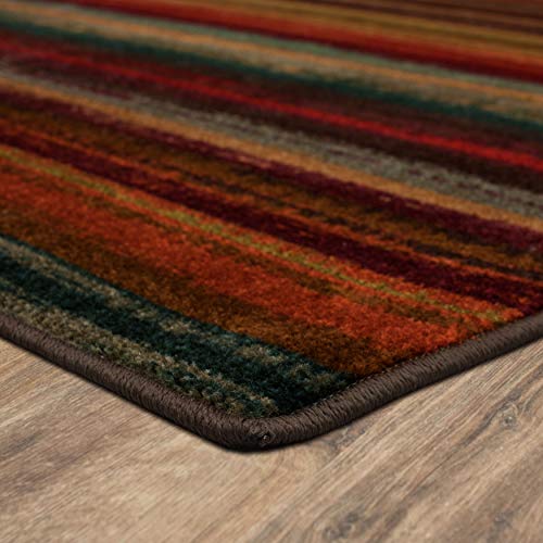 Mohawk Home New Wave Boho Stripe Runner Area Rug, 2'X8', Multi #TOP2