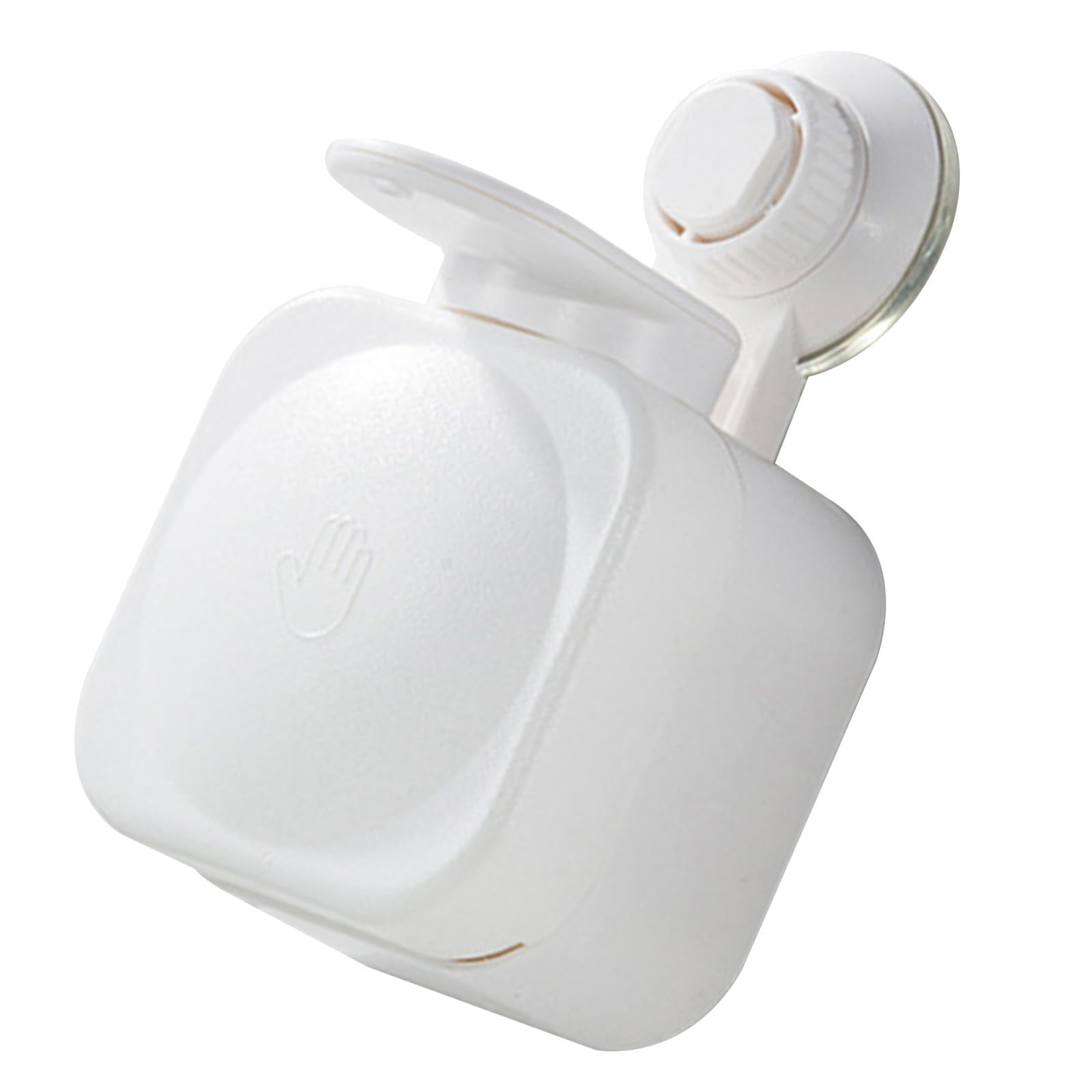 BESPORTBLE Dispensador de Jabón para Pared Ventosa ABS, Diseño Moderno y Dispensación, Adecuado para Duchas en Cocinas y Escuelas