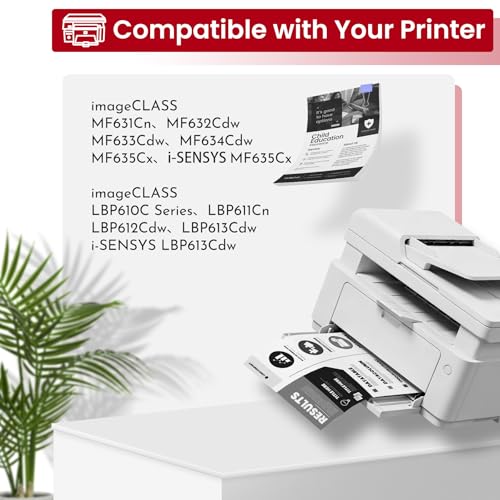Image of 045 Black Toner Cartridge 1-Pack High-Yield Compatible CRG 045 toner Replacement for canon cartridge 045 black toner for Color imageCLASS MF634Cdw MF632Cdw LBP612Cdw MF631Cn MF633Cdw MF635Cx Printer