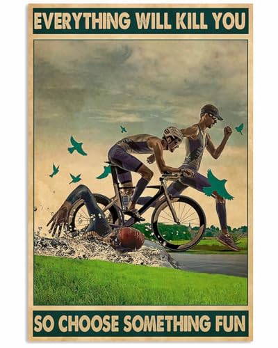 Twvvcteyc Everything Will Kill You So Choose Something Fun Triathlon