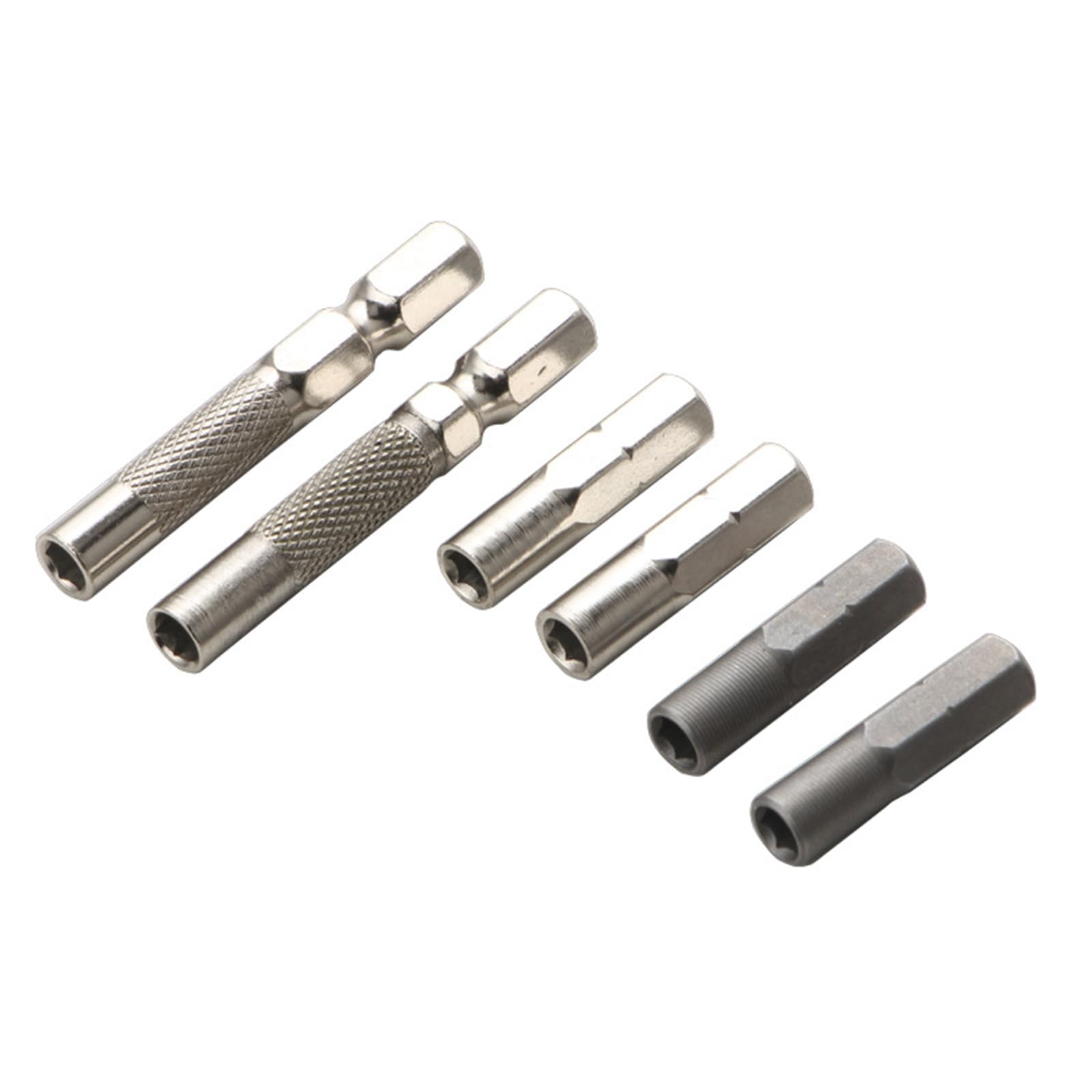 Kfwfuaee 6Pcs Hex Driver Inserts 1/4 To 4Mm Bit Adapter For Precise And Durable In Various Maintenance Tasks