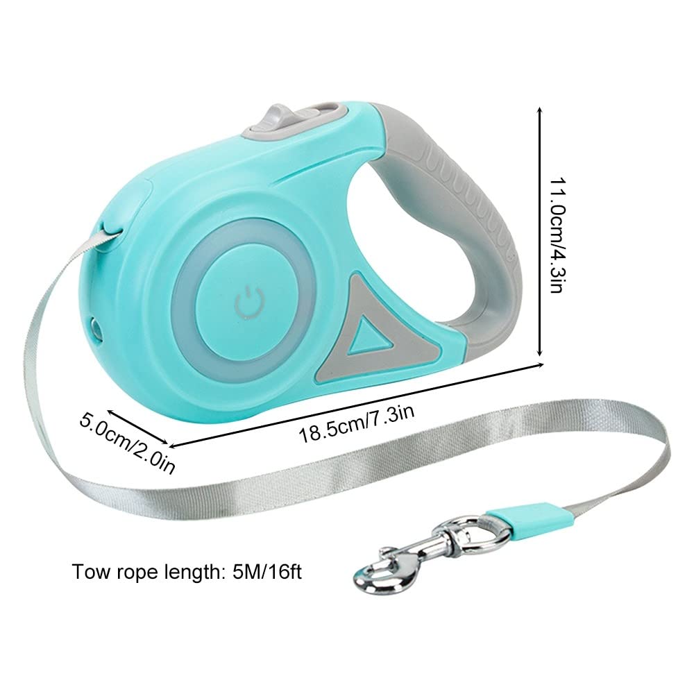 Hunde-Rollleine 5m - Leise & Leicht Für Hunde Bis 15kg