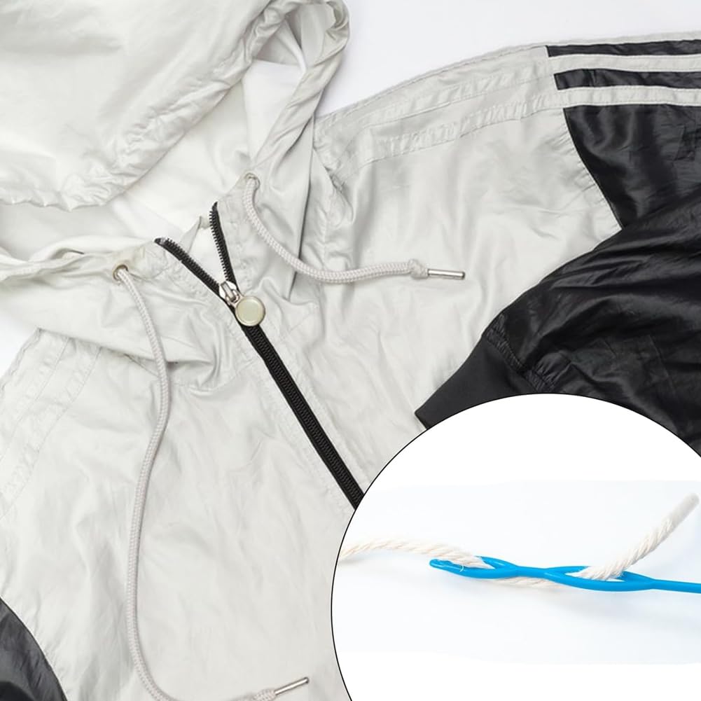 Kit D'outils Pour Enfiler élastiques Et Cordons Dans Les Vêtements - Inclut Enfile-aiguille, Pincettes, Crochet Et Tiges - Pour Couture Et Retouche Facile - 7